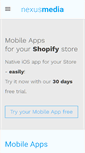 Mobile Screenshot of nexusmedia-ua.com