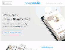 Tablet Screenshot of nexusmedia-ua.com